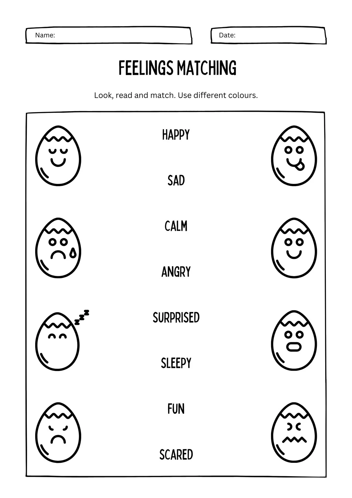 Page 11 Free And Customizable Emotion Templates