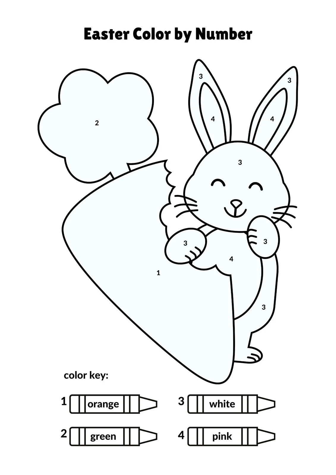 Page 5 Free Custom Printable Easter Worksheet Templates Canva