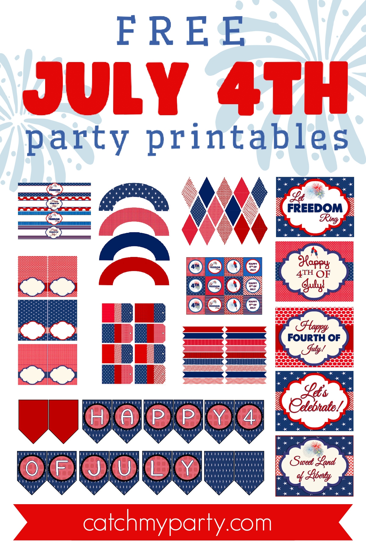 Fourth Of July Free Printables