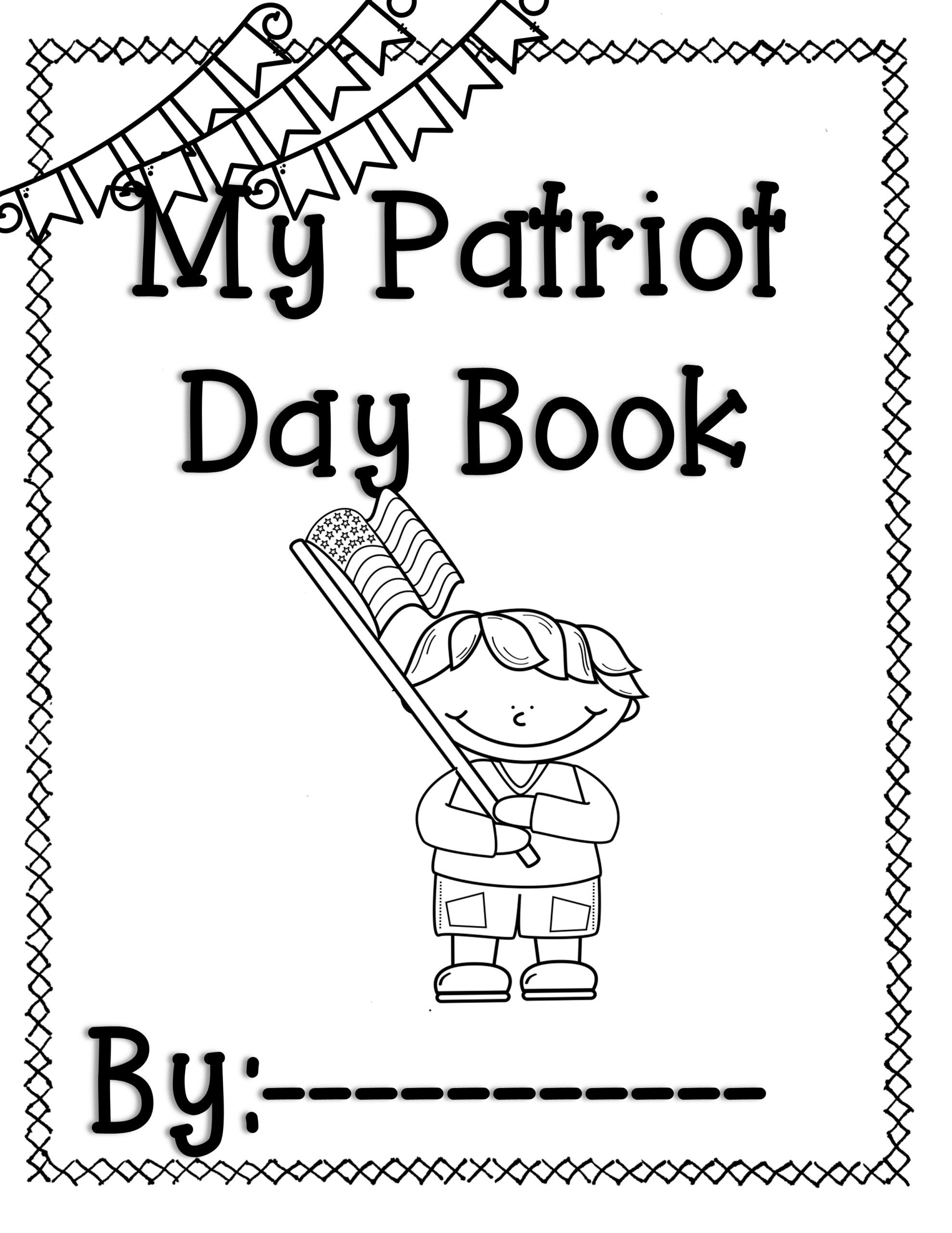 Patriot Day Printable Book For Primary Grades September 11 Made 