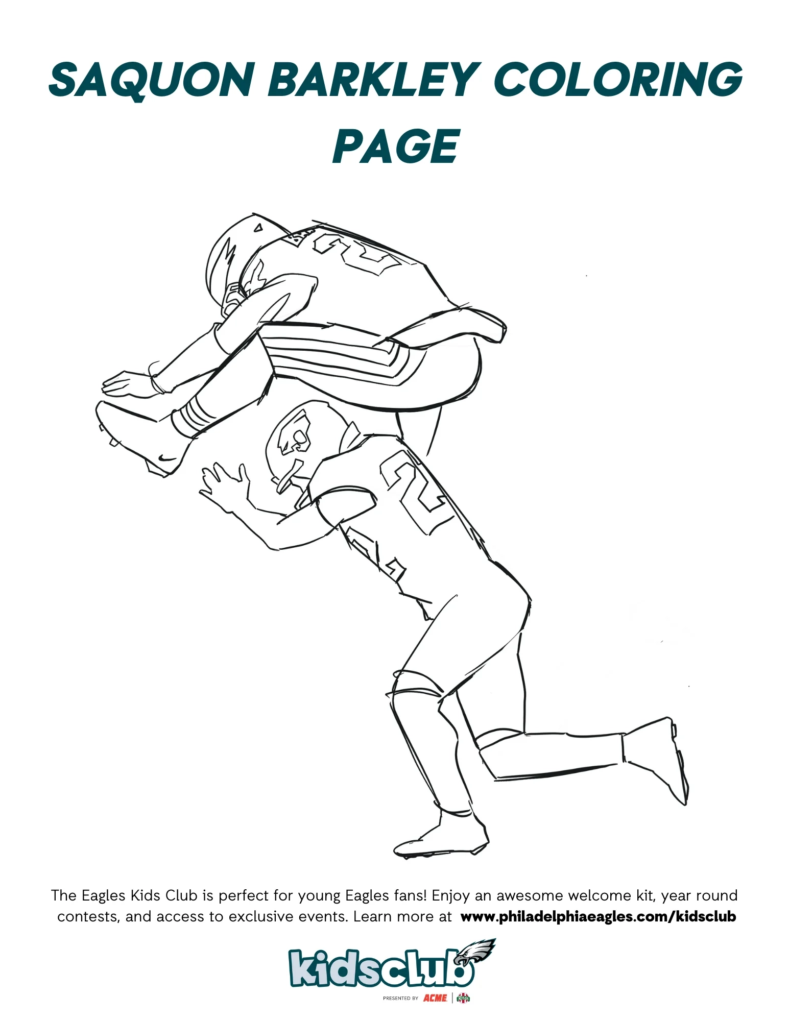 Philadelphia Eagles Free Printables