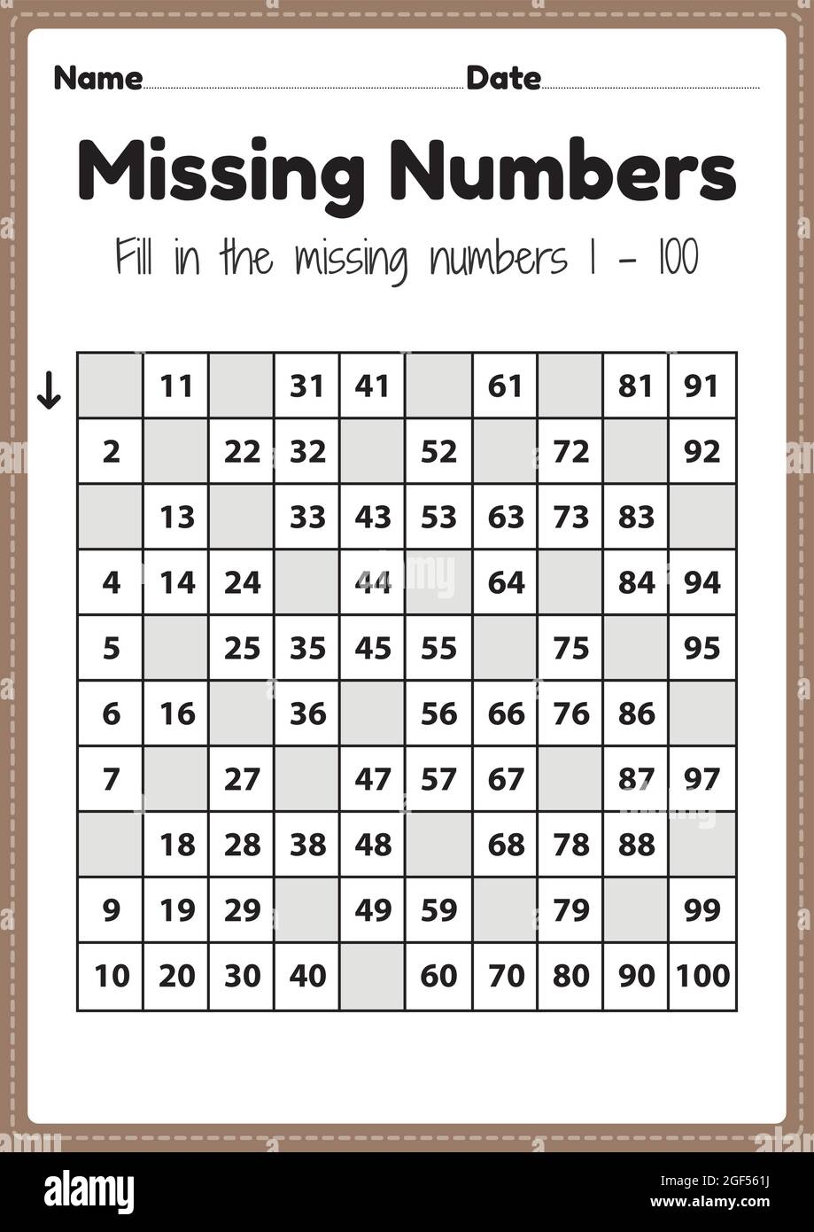 Printable Maths Worksheets For Kids