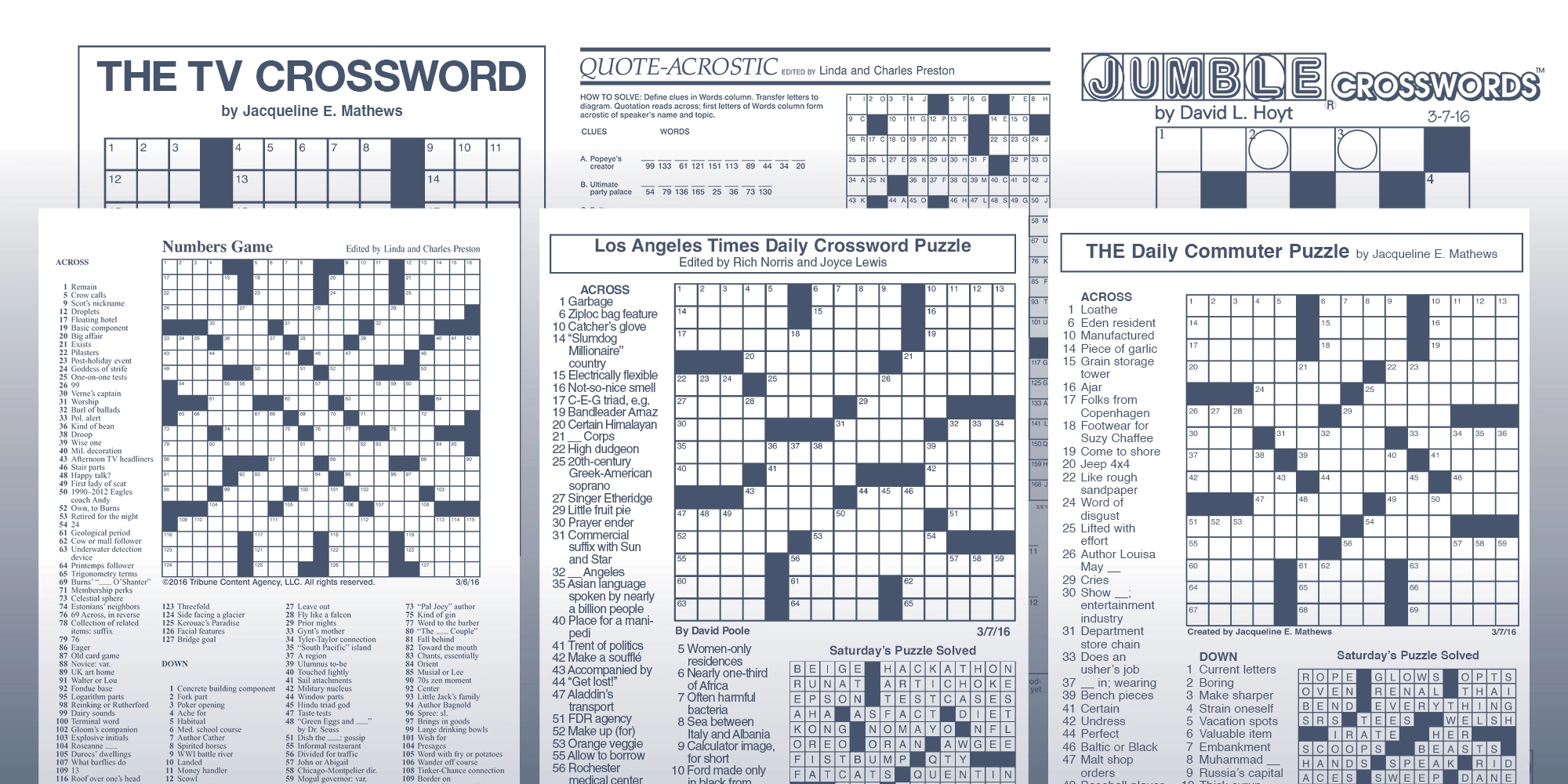 Free Printable Acrostic Puzzles