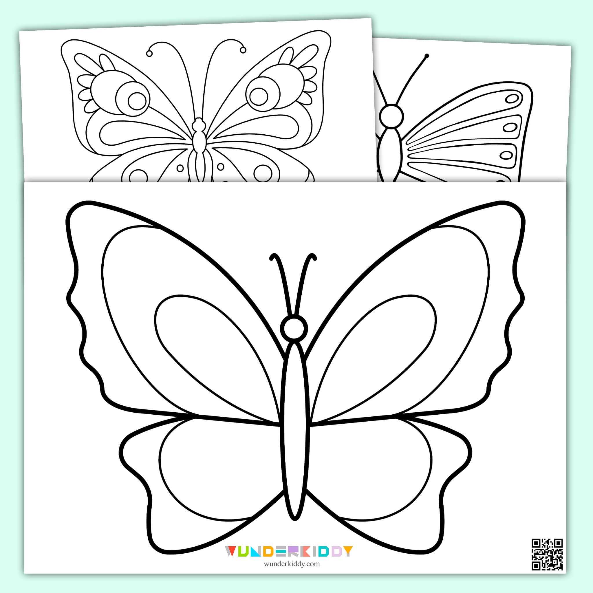 Free Printable Butterfly Template Pdf