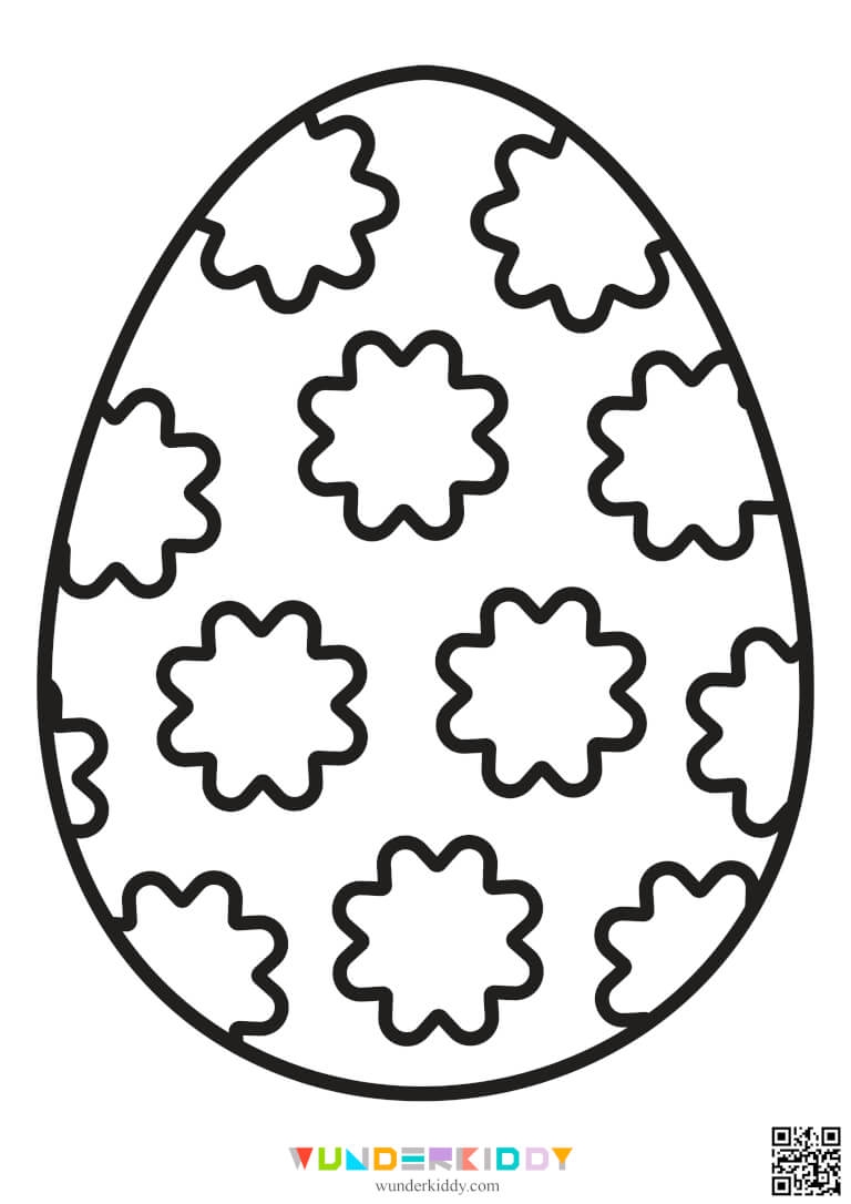 Printable Egg Template