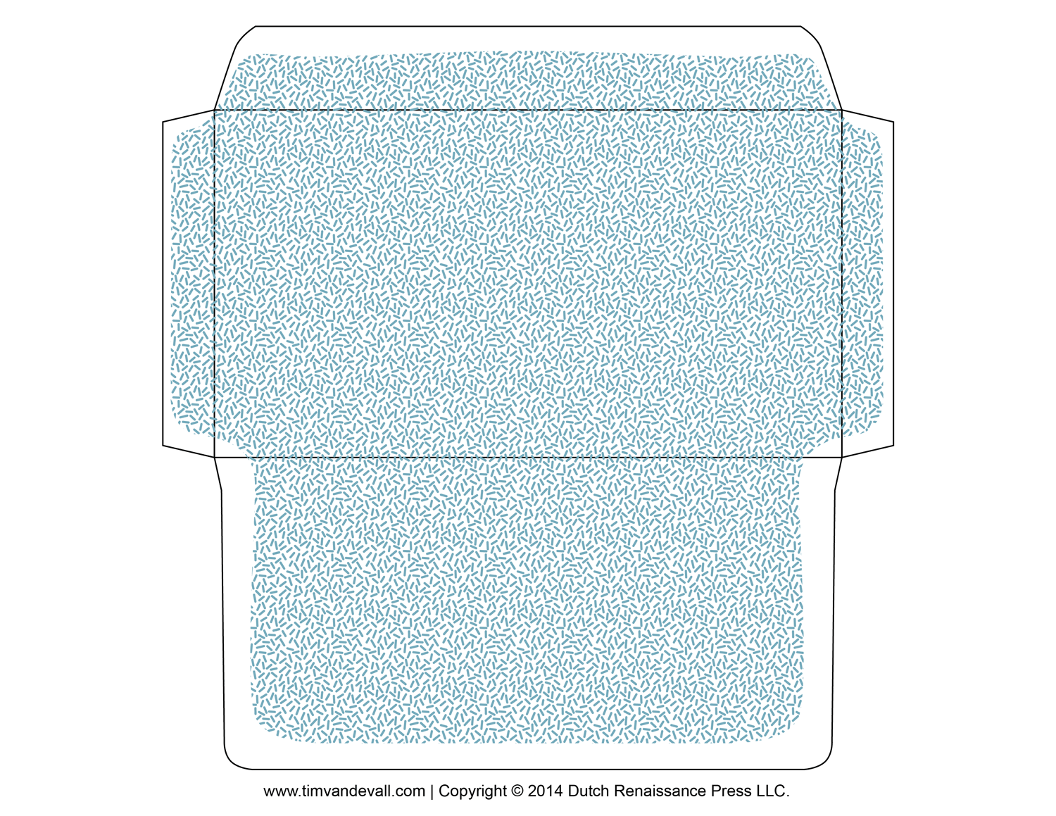 Printable Envelope Template Pdf