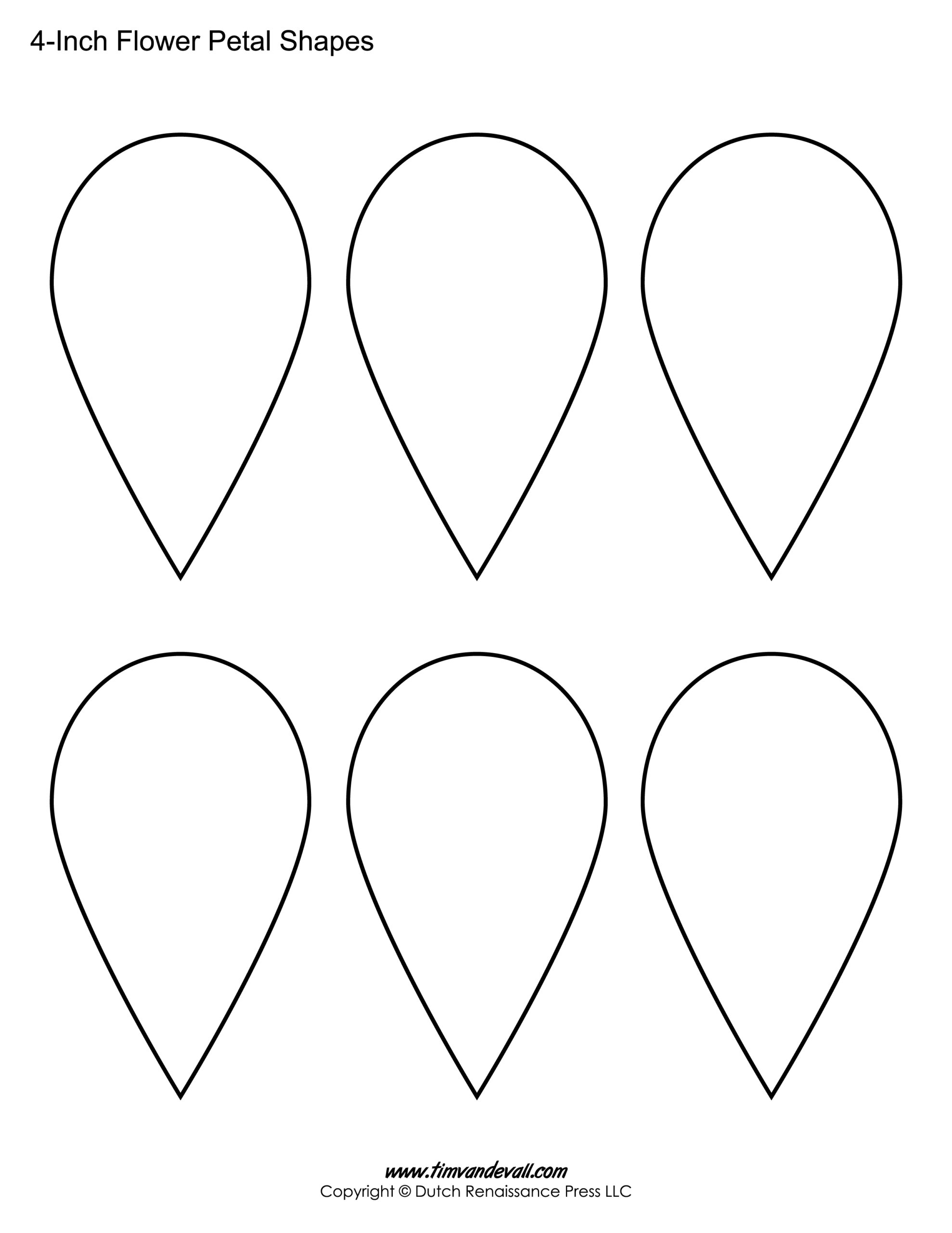 Free Printable Templates Of Flowers