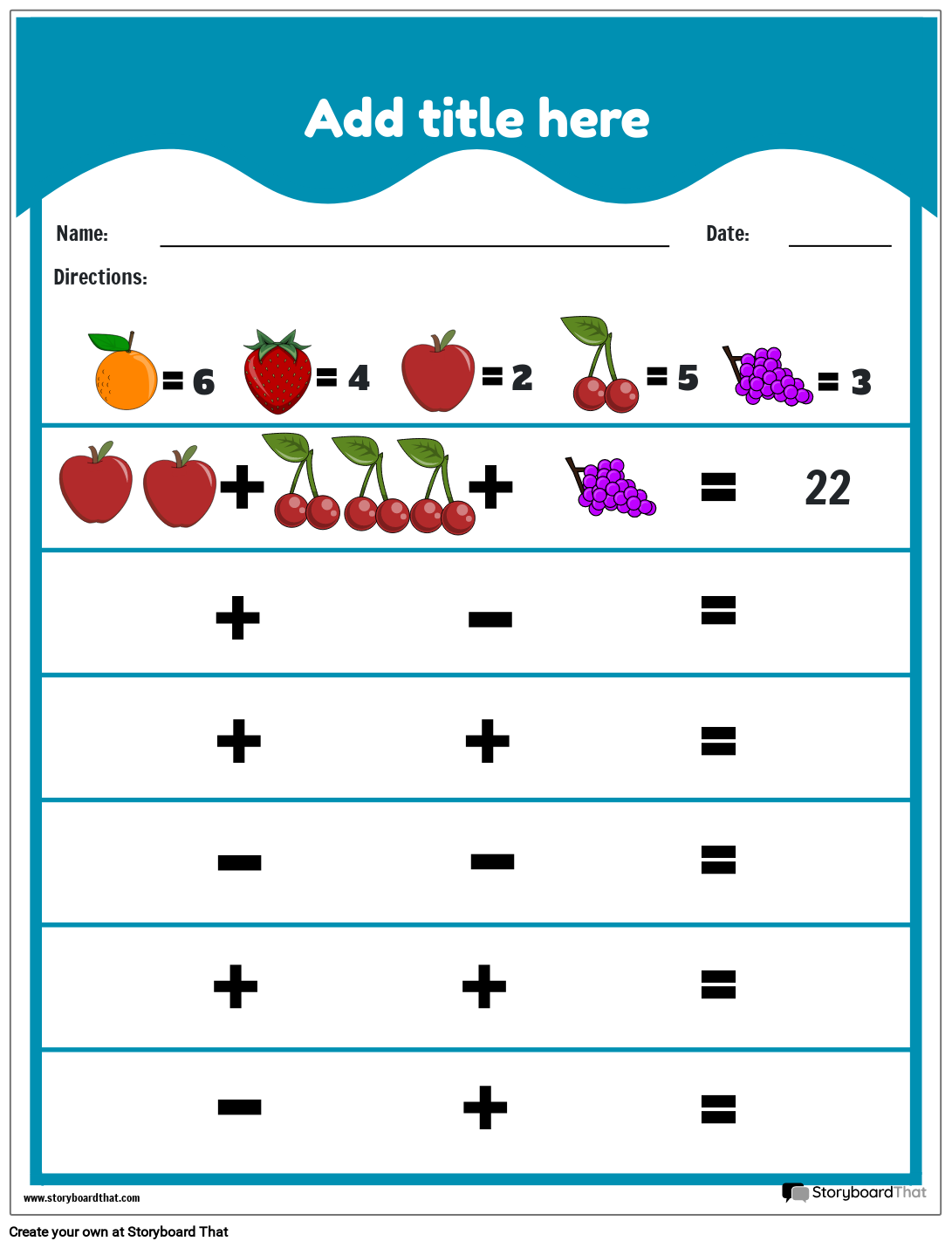 Printable Math Games Worksheets By Storyboard That In 2025