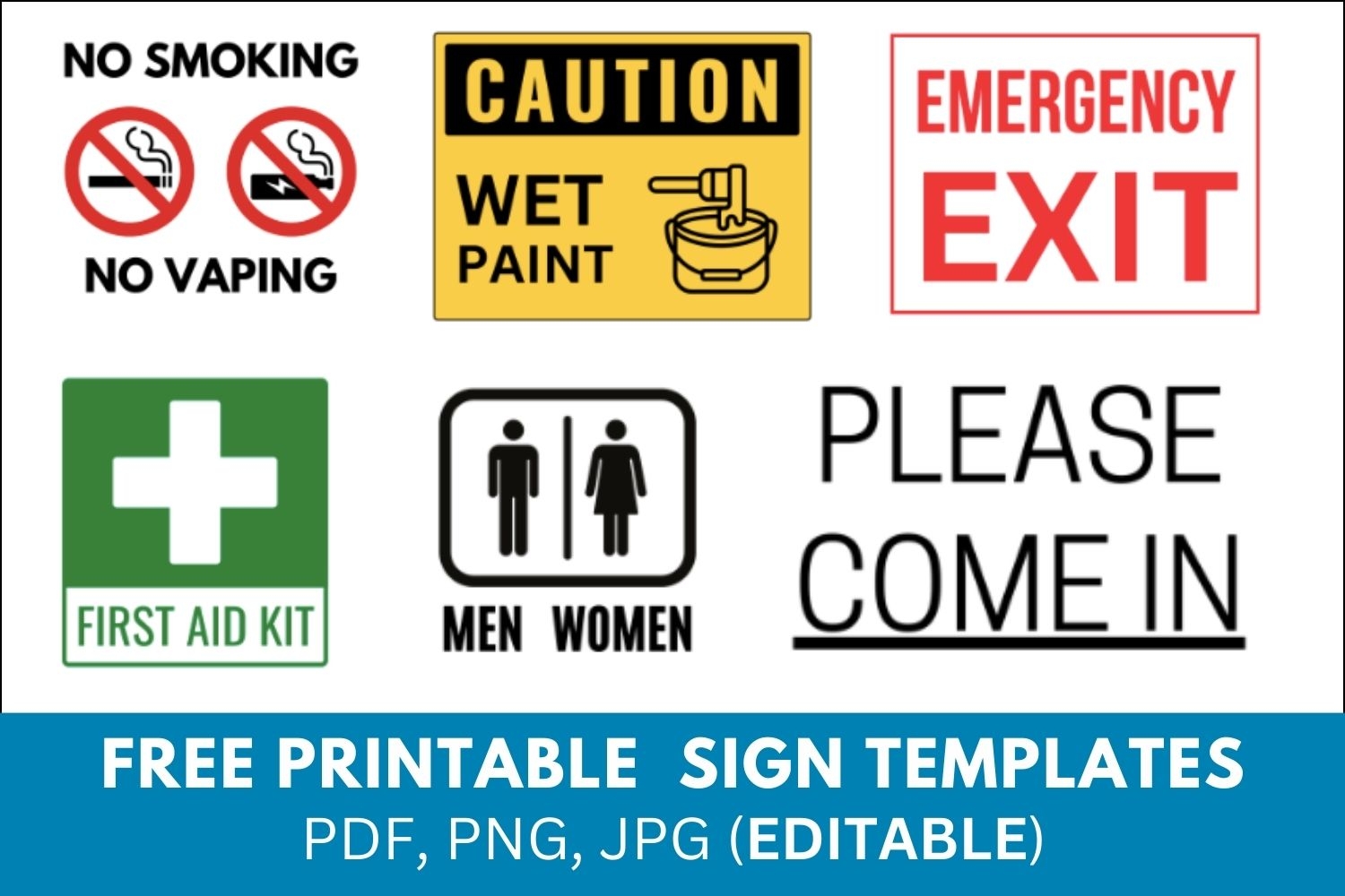 Free Sign Templates Printable