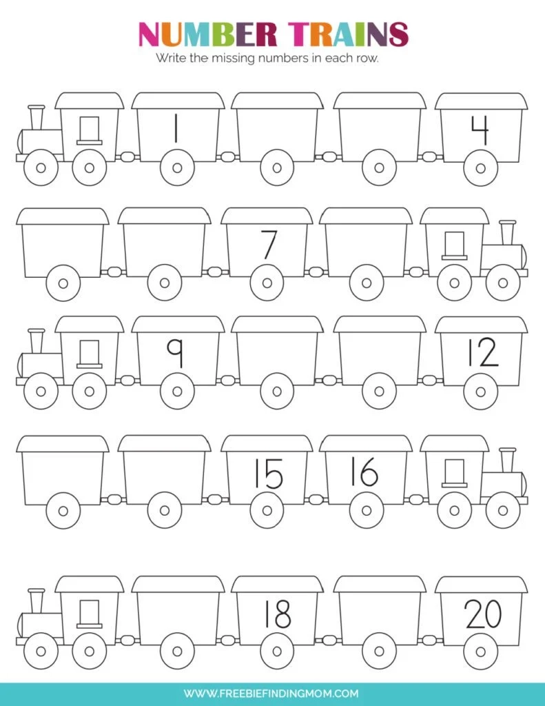 Free Printable Kids Worksheets Kindergarten