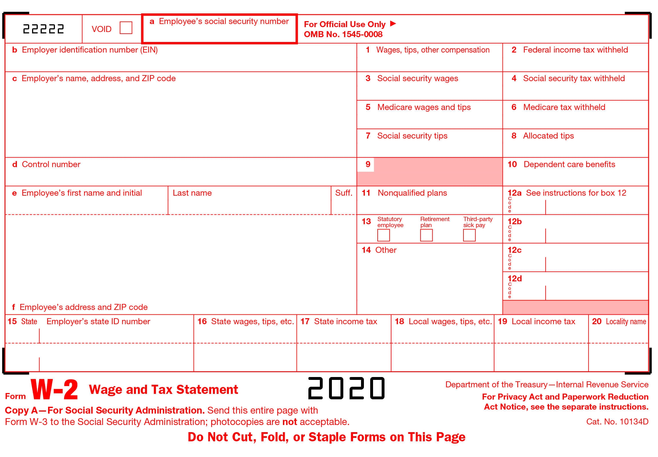 Printable W2 Form Online W2 Form Generator Create A W2