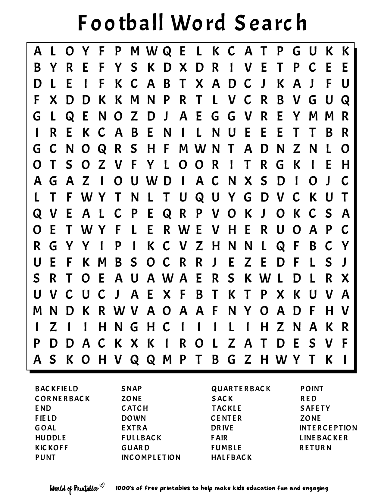 Free Printable Word Puzzles Pdf