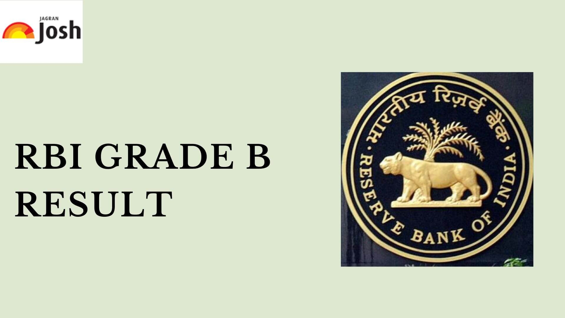 RBI Grade B Result 2023 Date Phase 1 Result Link Here