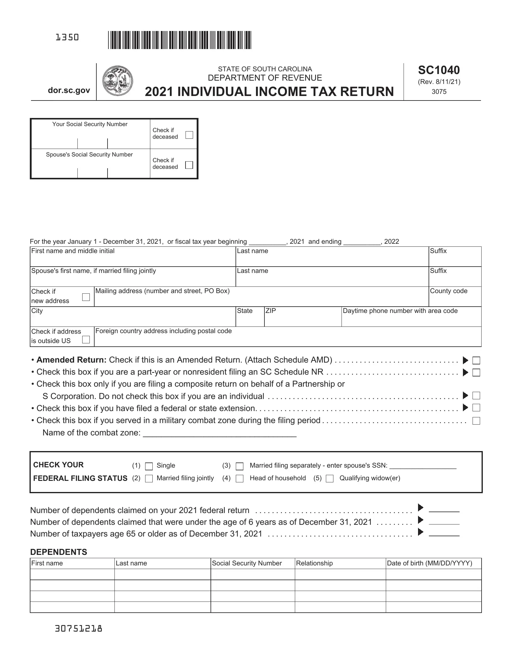Form 1040 Schedule A 2022 Pdf