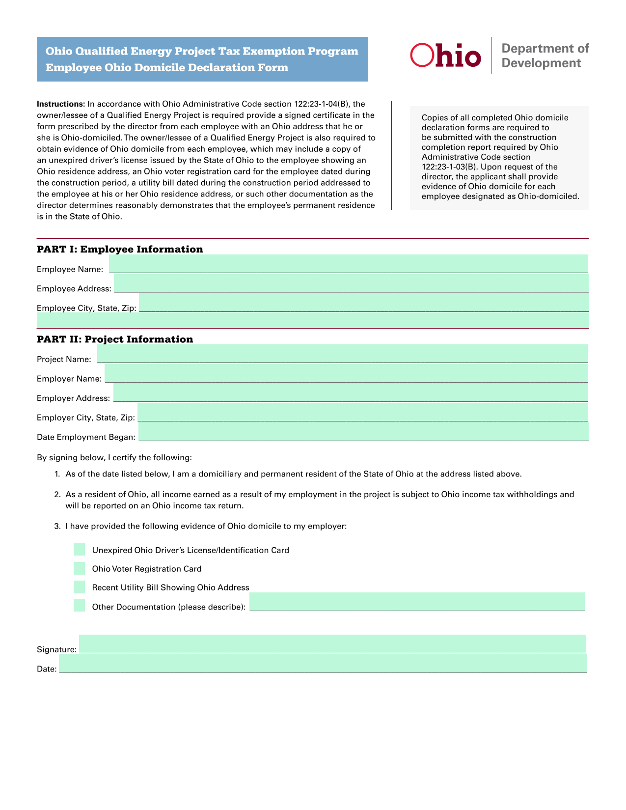 SC1040 Individual Income Tax Return