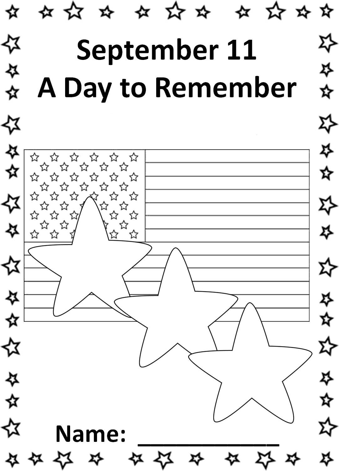 Free Printable 9/11 Worksheets