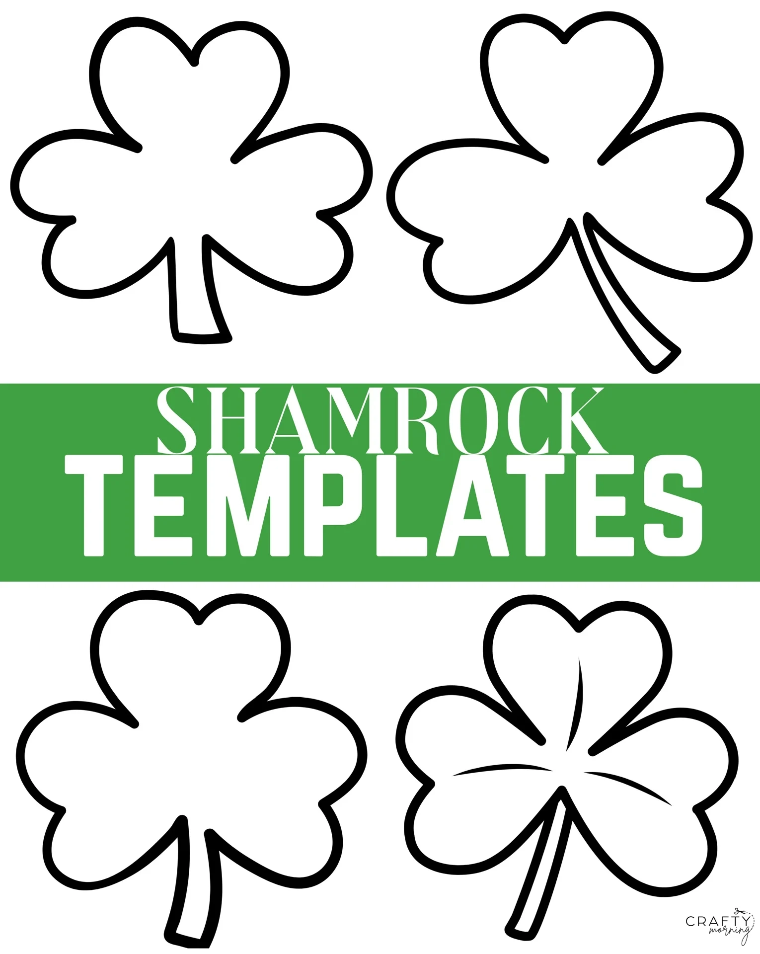 Shamrock Printables Templates