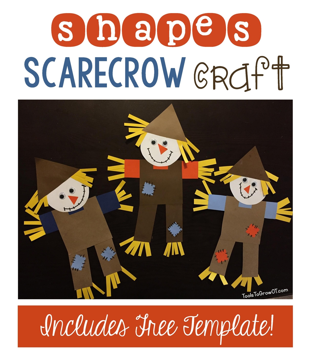 Printable Scarecrow Craft Template