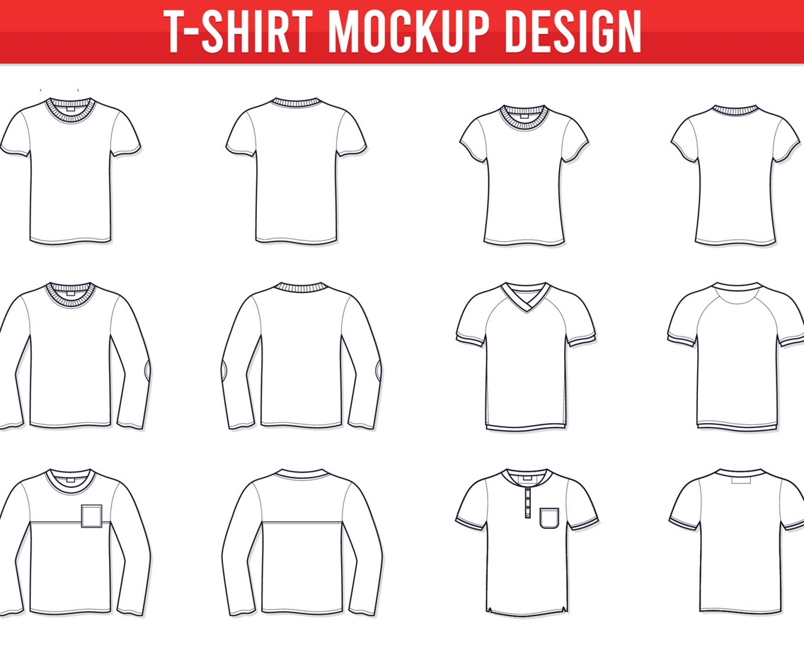 Shirt Vector Plain T Shirt Design Template Free Blank T shirt 