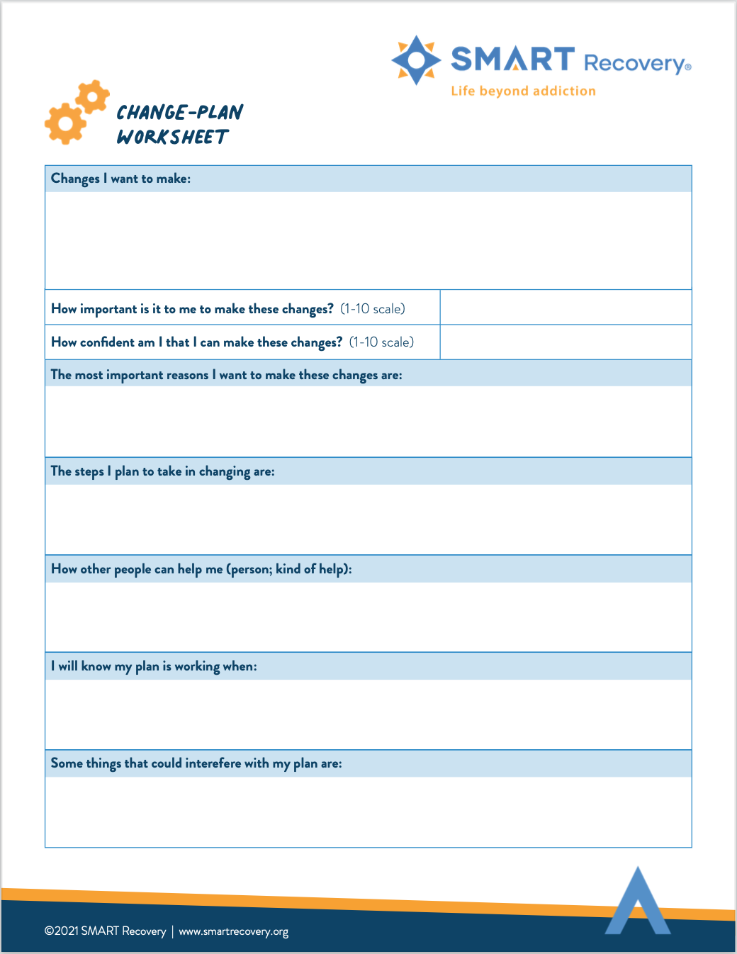 Smart Recovery Worksheets Empower Your Journey To Wellness