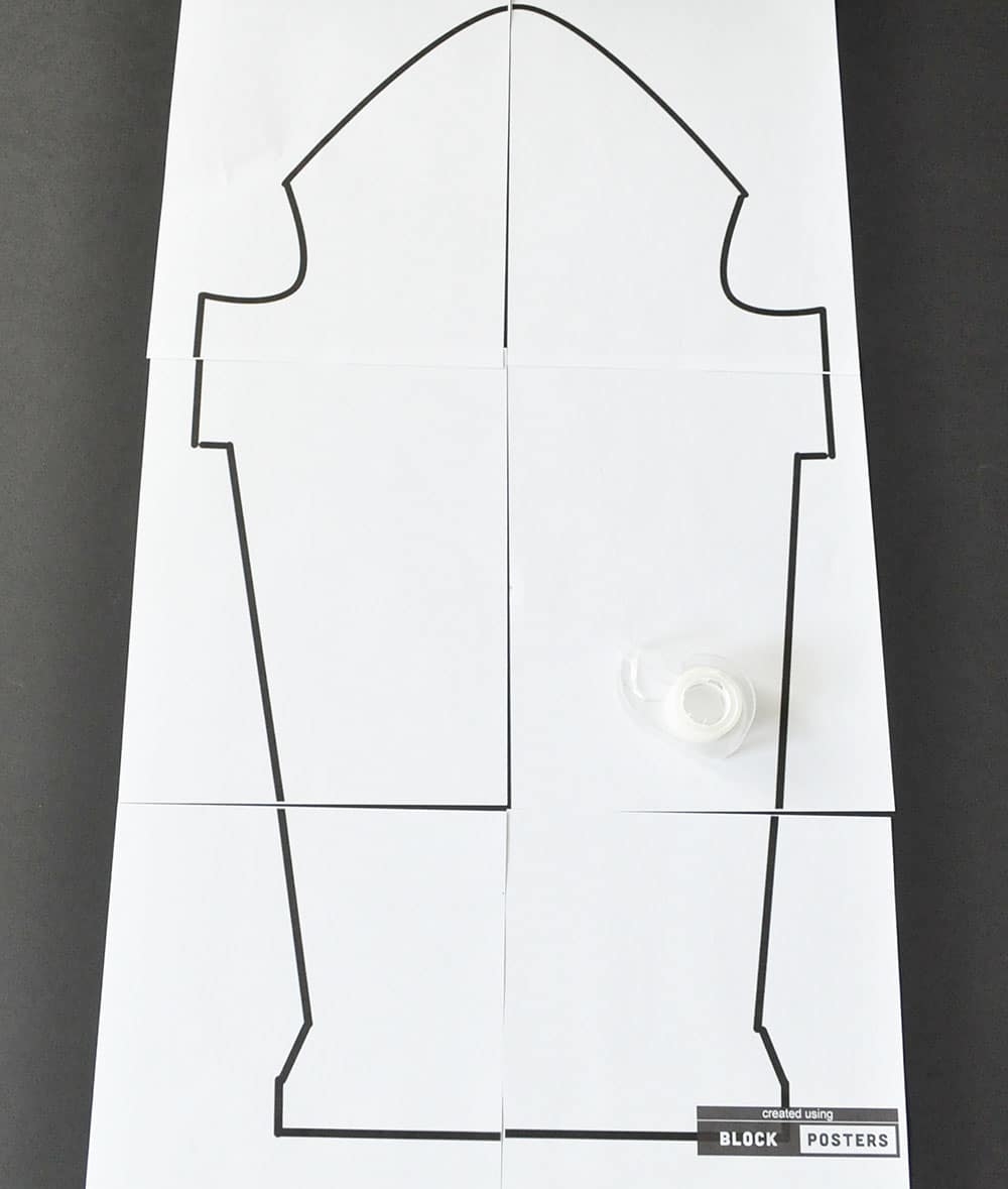 Printable Tombstone Template