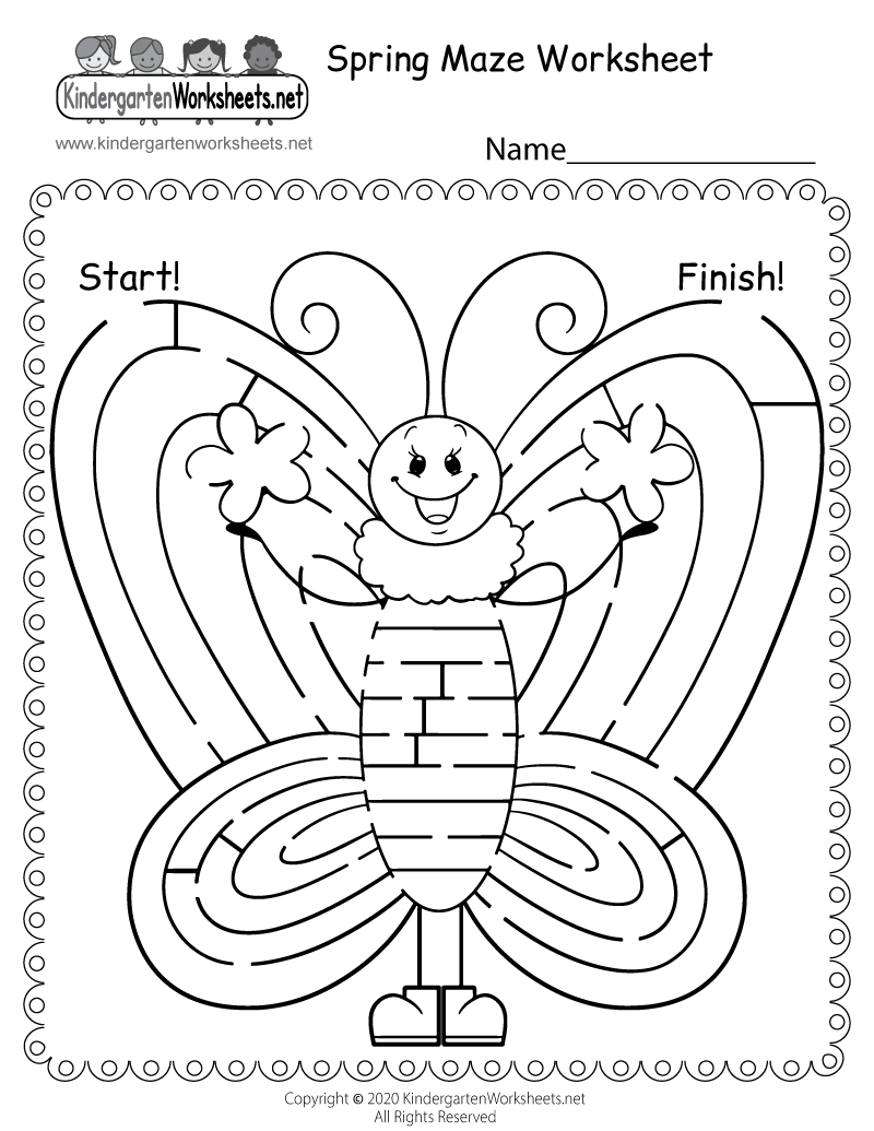 Printable Maze Worksheets
