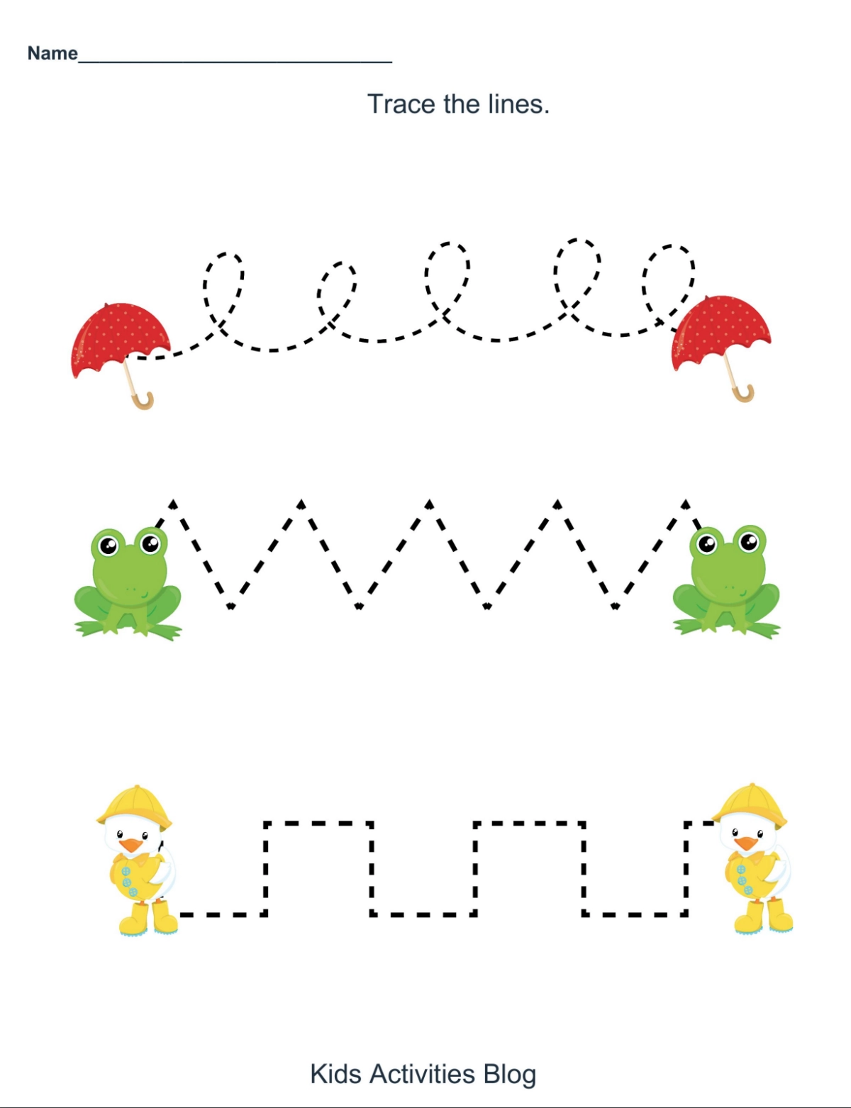Spring Printable Preschool amp Kindergarten Worksheet Pack Kids 