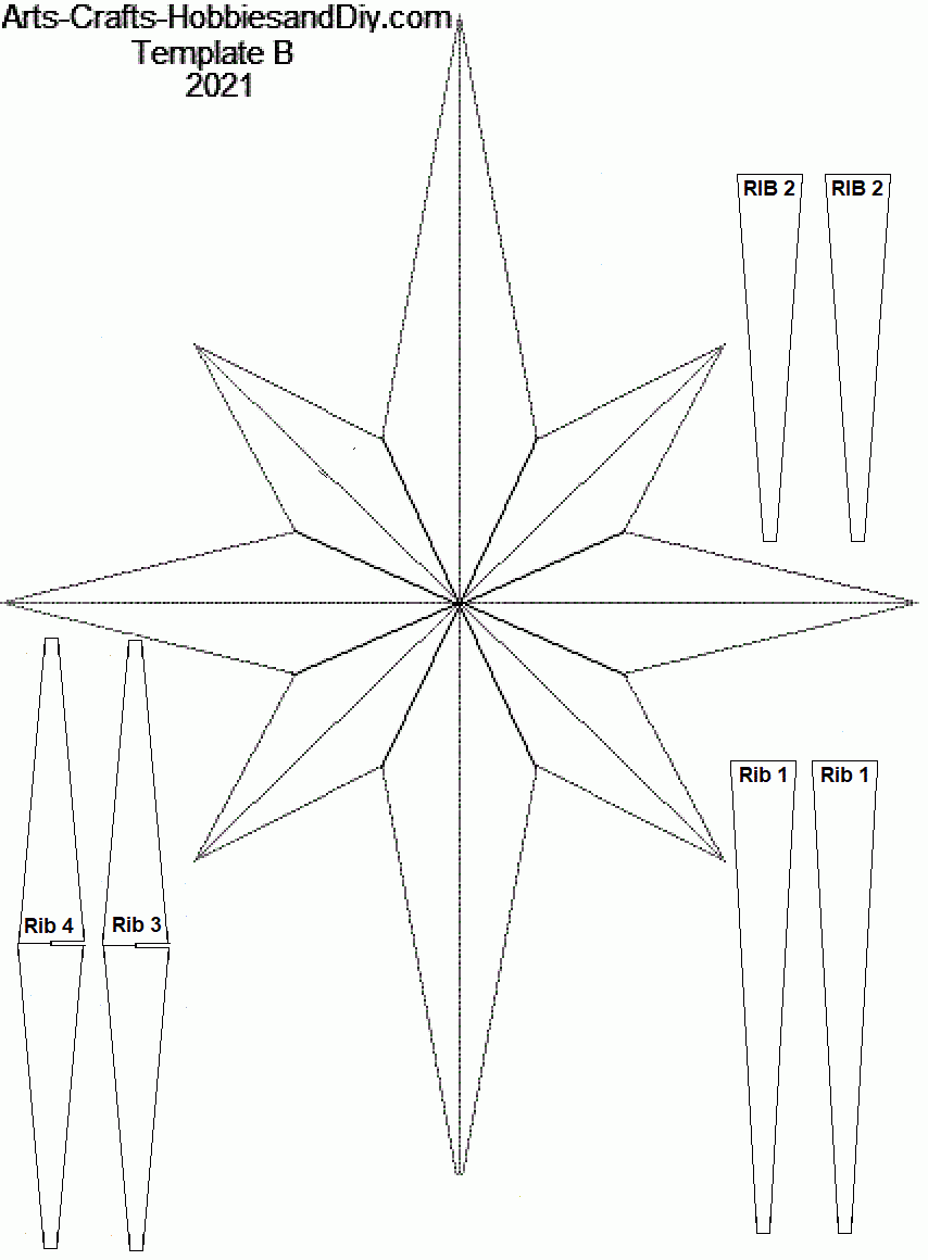 Star Of Bethlehem Pattern