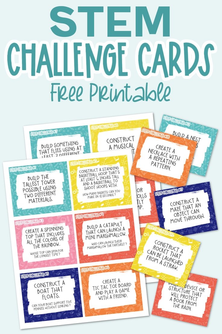 Free Printable Stem Activities
