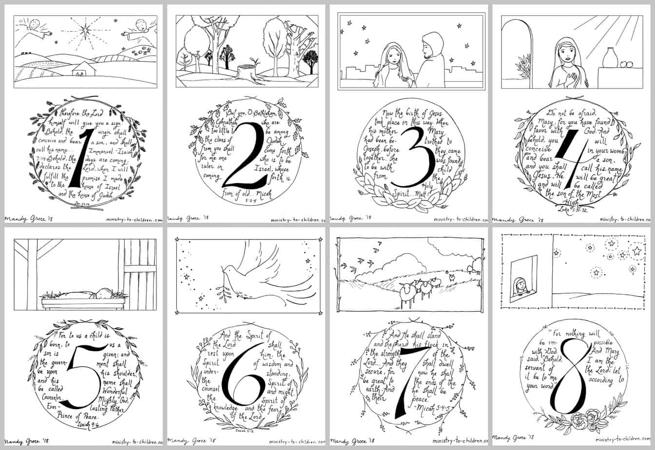 Advent Printables For Kids