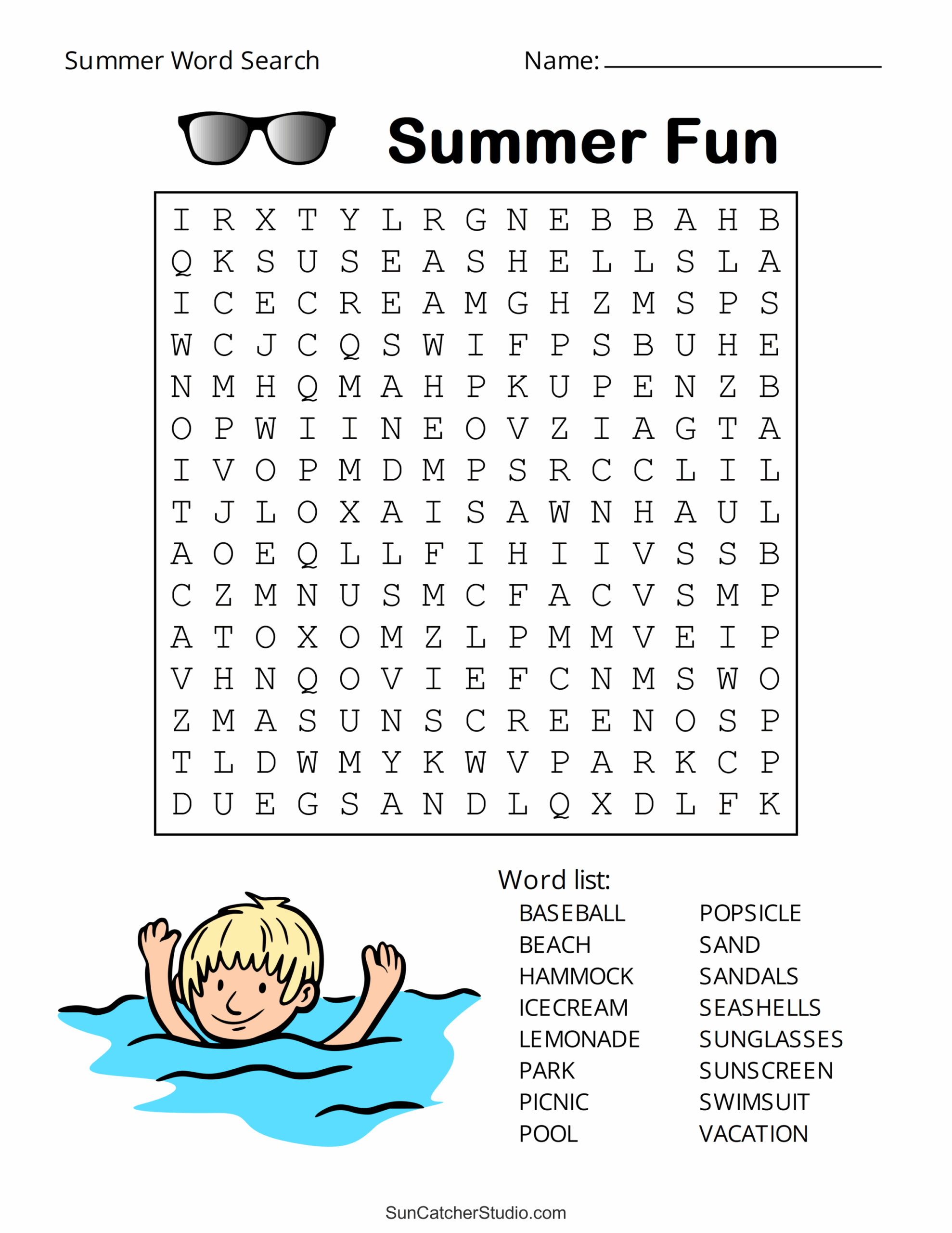 Funny Word Search Puzzles Printable Free