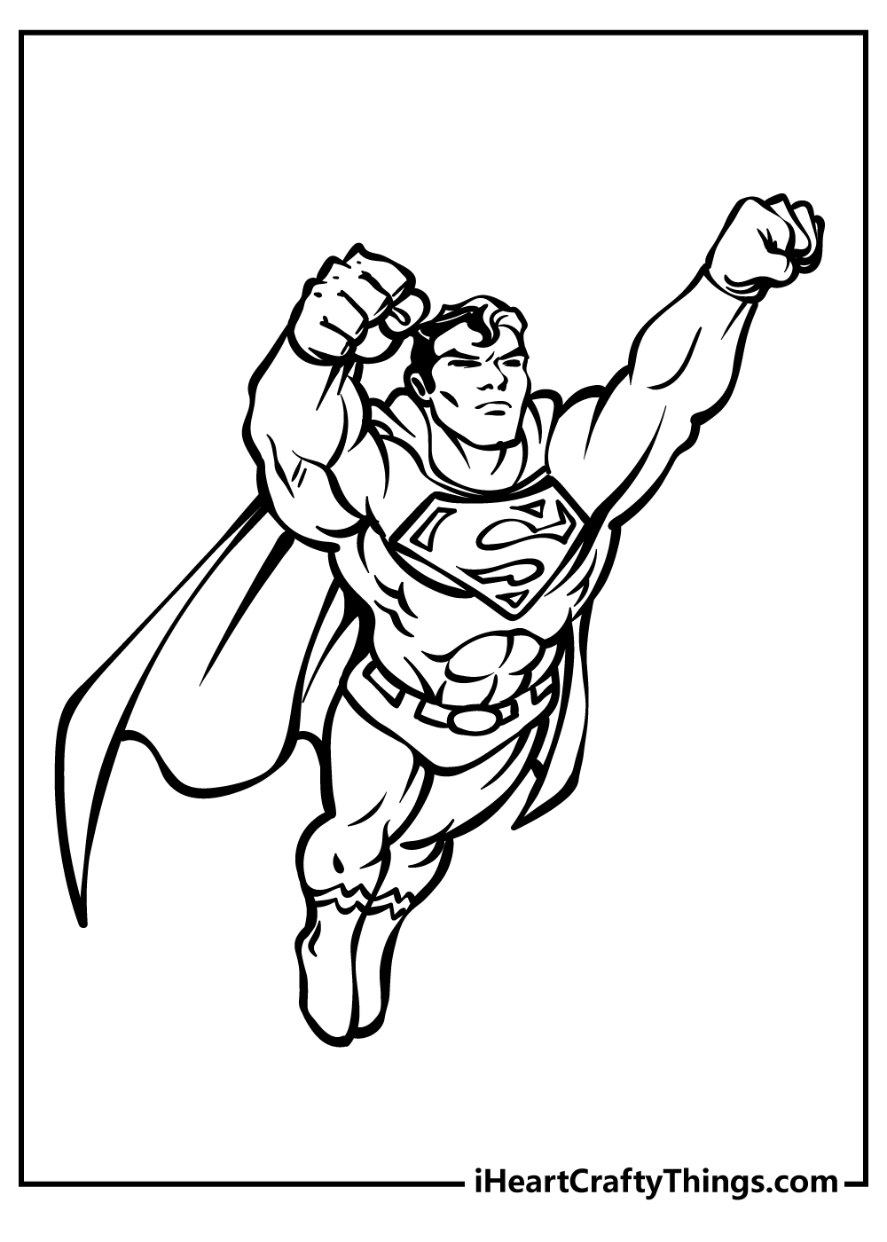 Super Heroes Printable Coloring Puzzles