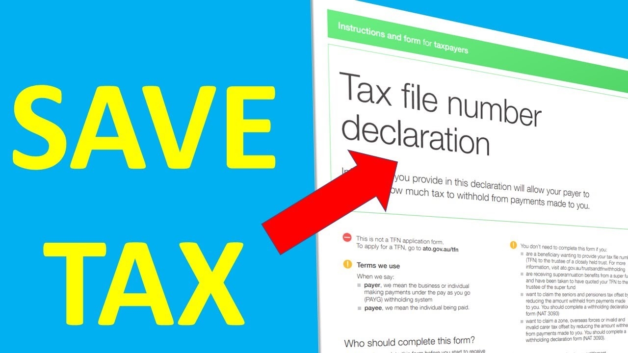 Tfn Form Nat 3092