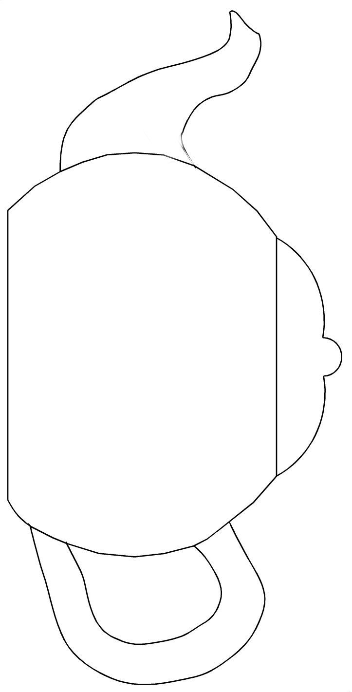 Free Teapot Template Printable