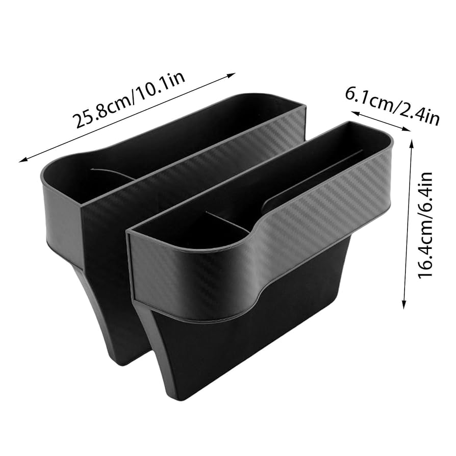 Teksome Autositz Aufbewahrungsbox Auto Sitzl cken Organizer Aufbewahrungsbox F r Autositzl cken Universelle Auto Seitentasche 2 St ck 