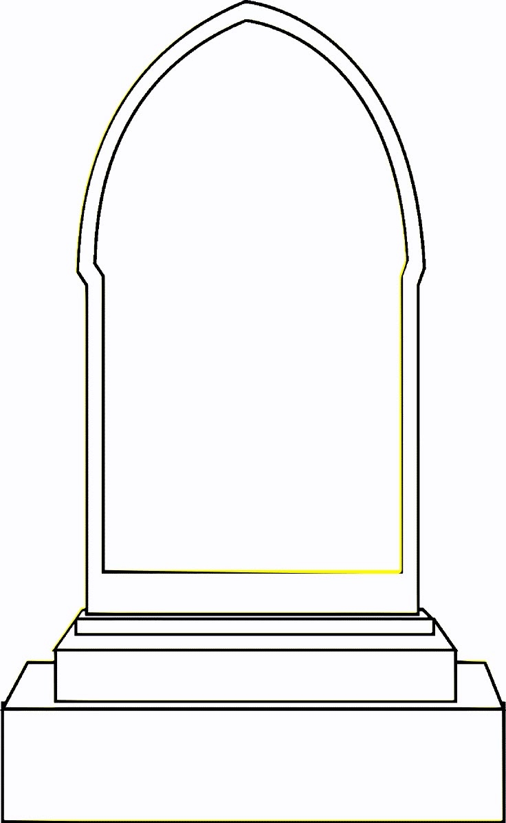 Printable Headstone Design Templates