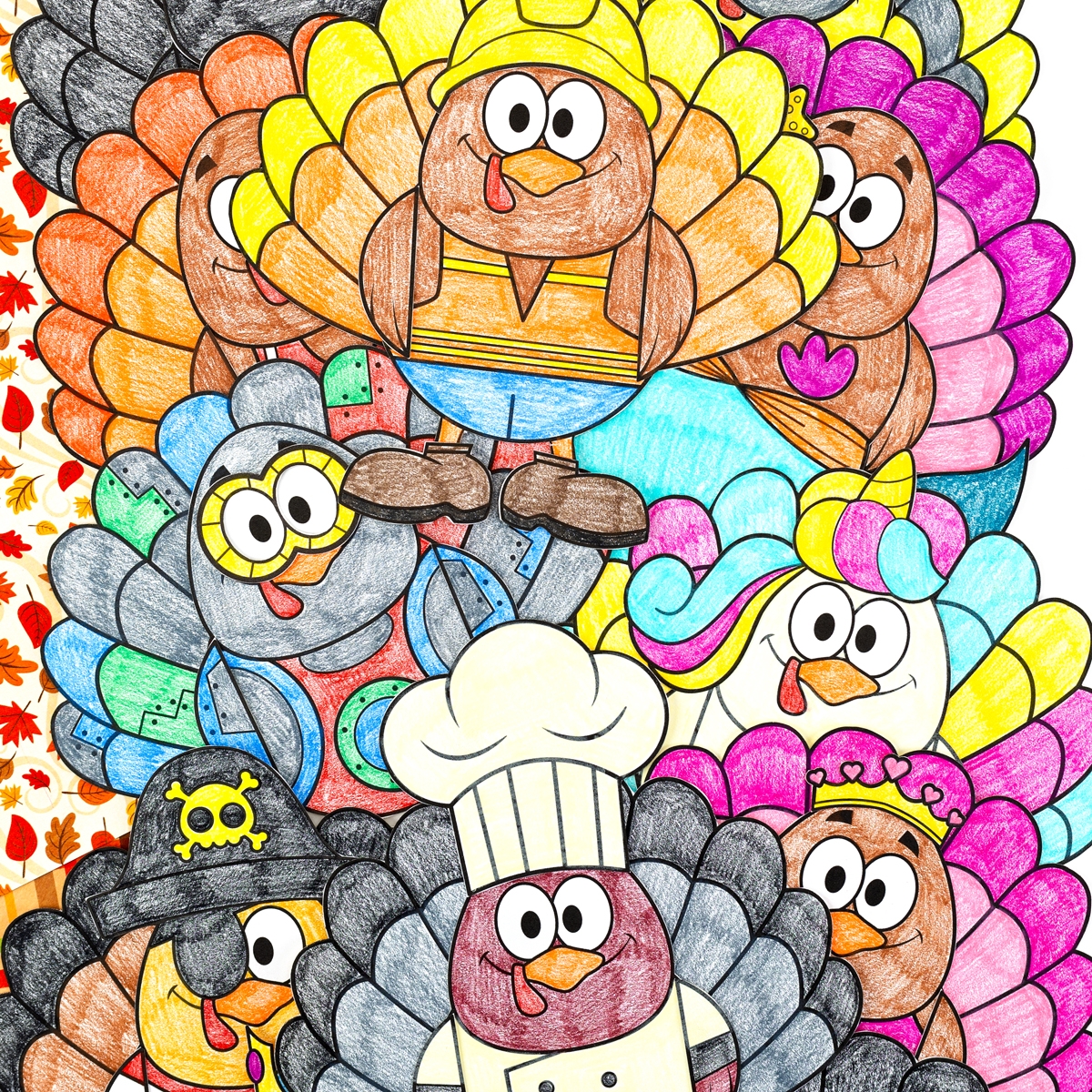 Free Printable Blank Disguise A Turkey Template