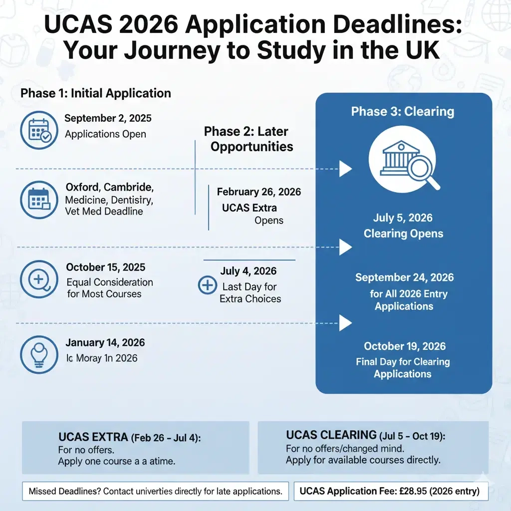 UCAS Application Deadlines 2026 Key Dates amp Timeline