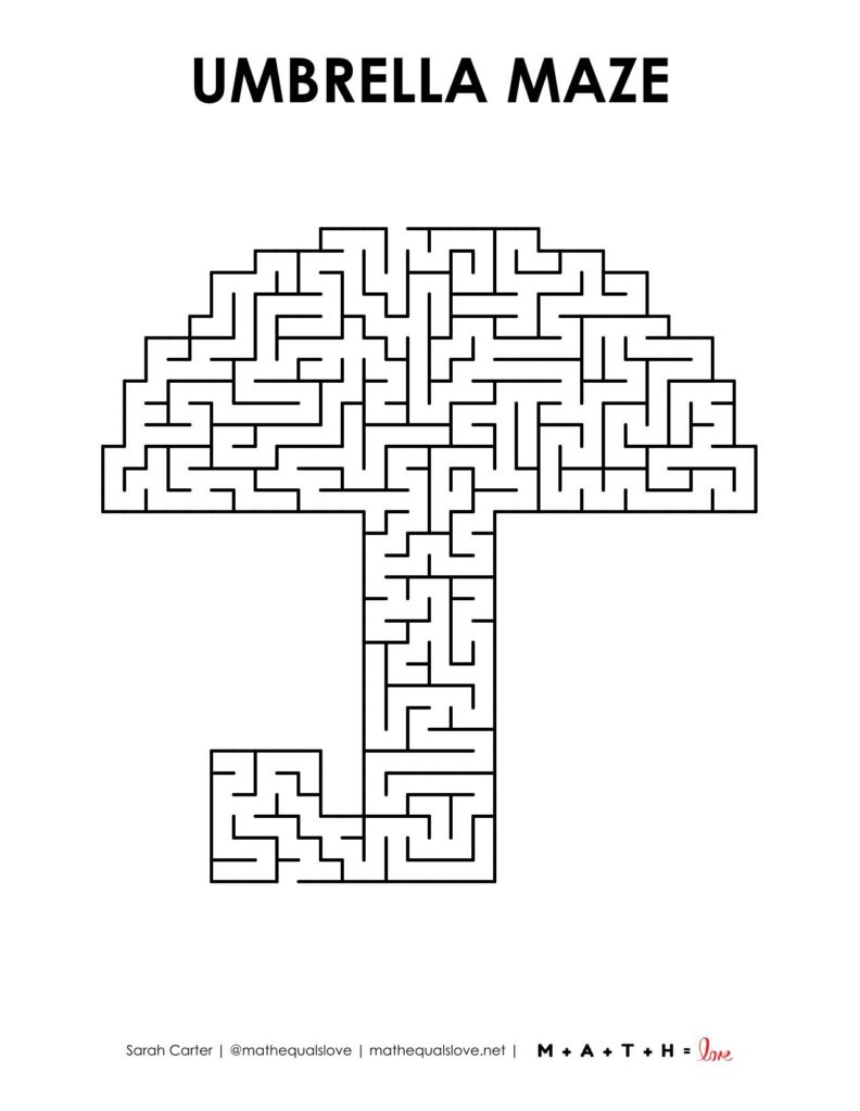 Maze Puzzles For Adults Printable