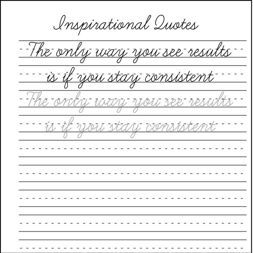Handwriting Practice Ks3 Worksheets Printable