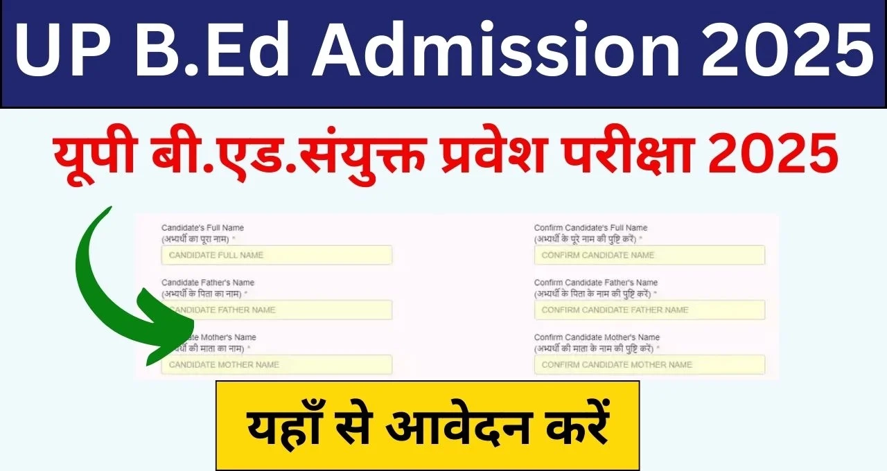 B Ed Application Form 2025