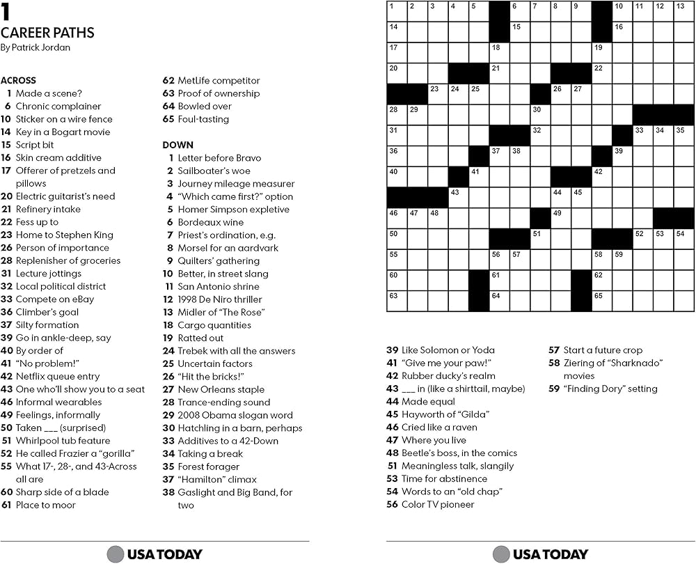 USA TODAY Crossword Super Challenge 2 200 Puzzles USA Today 