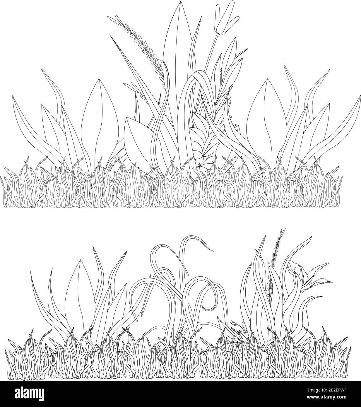 Grass Template Printable