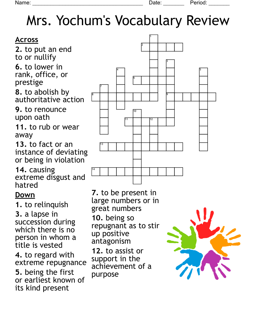 Free Printable Daily Crossword Puzzles #7