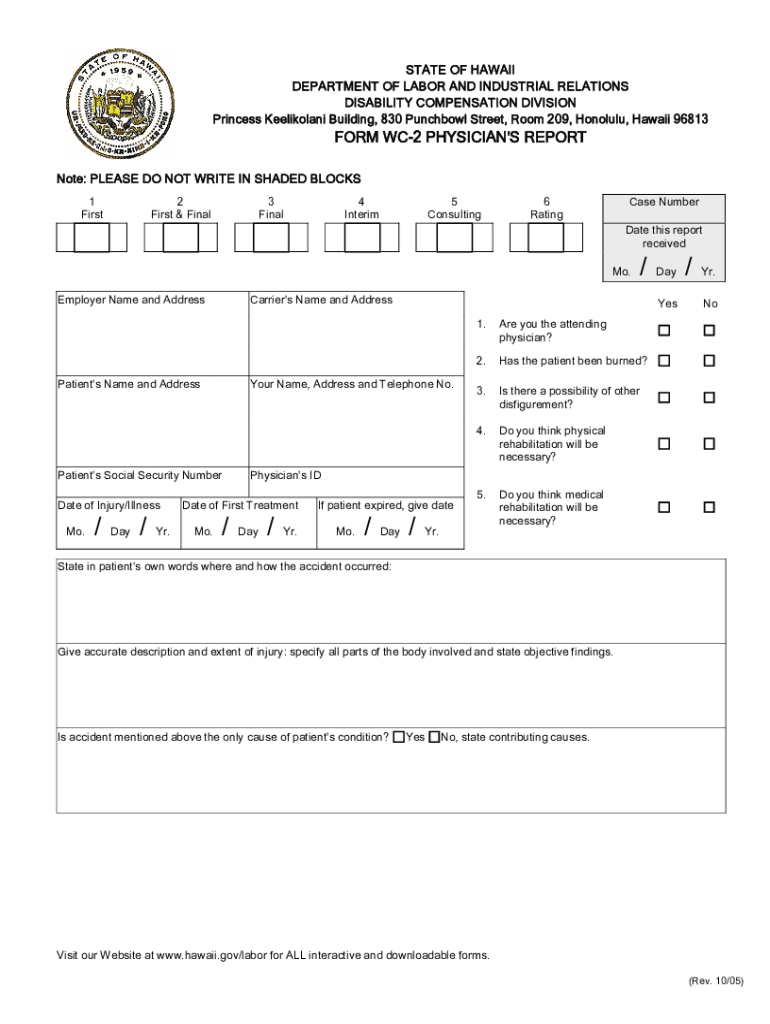Hawaii Hc-5 Form 2025