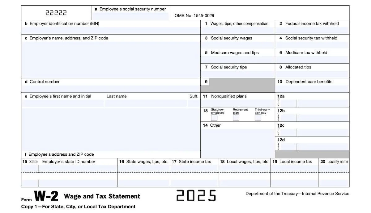 What Is A W 2 Form Who Gets It And How To Read It TurboTax Tax 