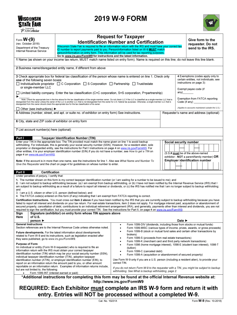 Wi9 Form Fill Out amp Sign Online DocHub