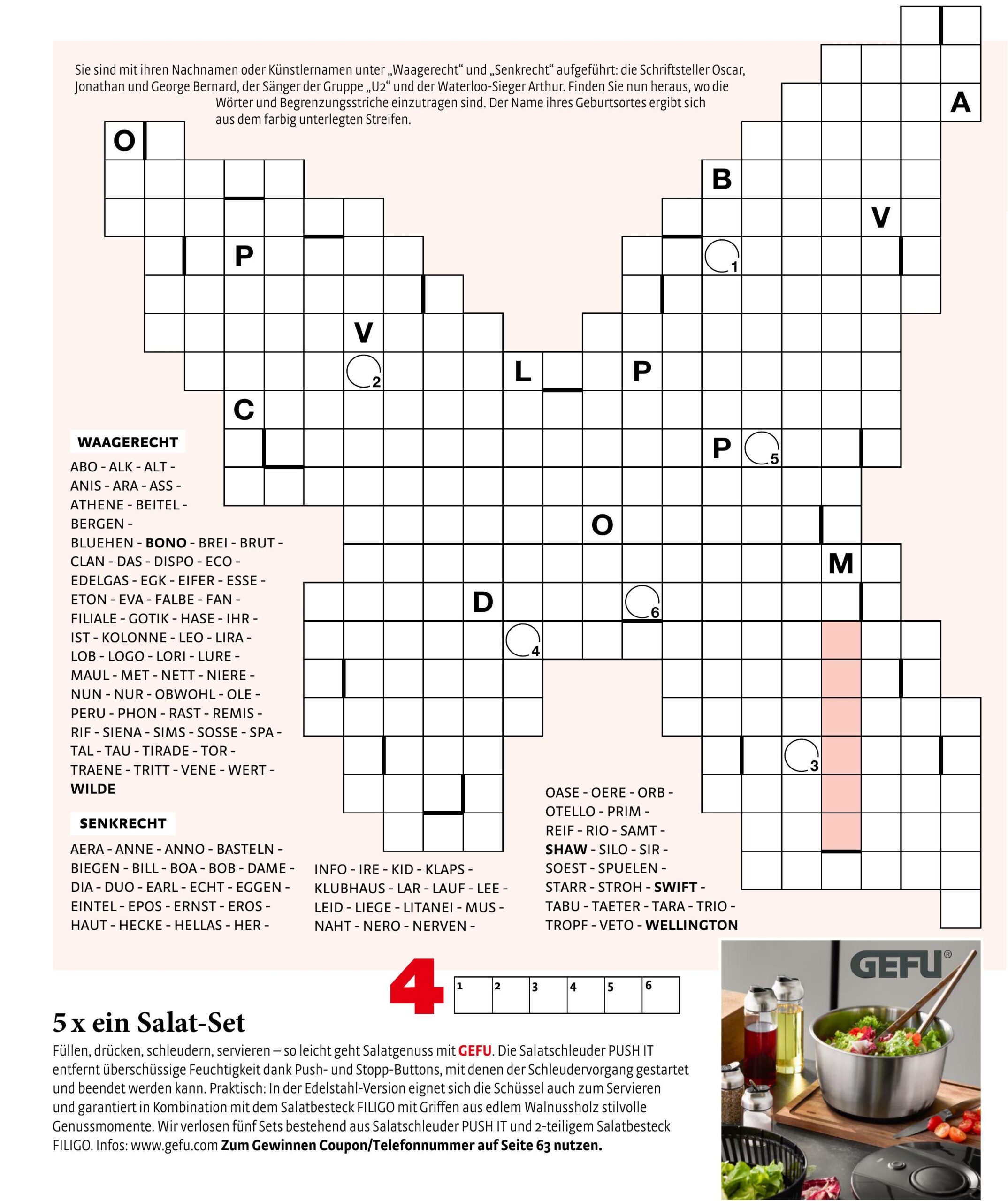 The Choice Act Printable Crossword Puzzles