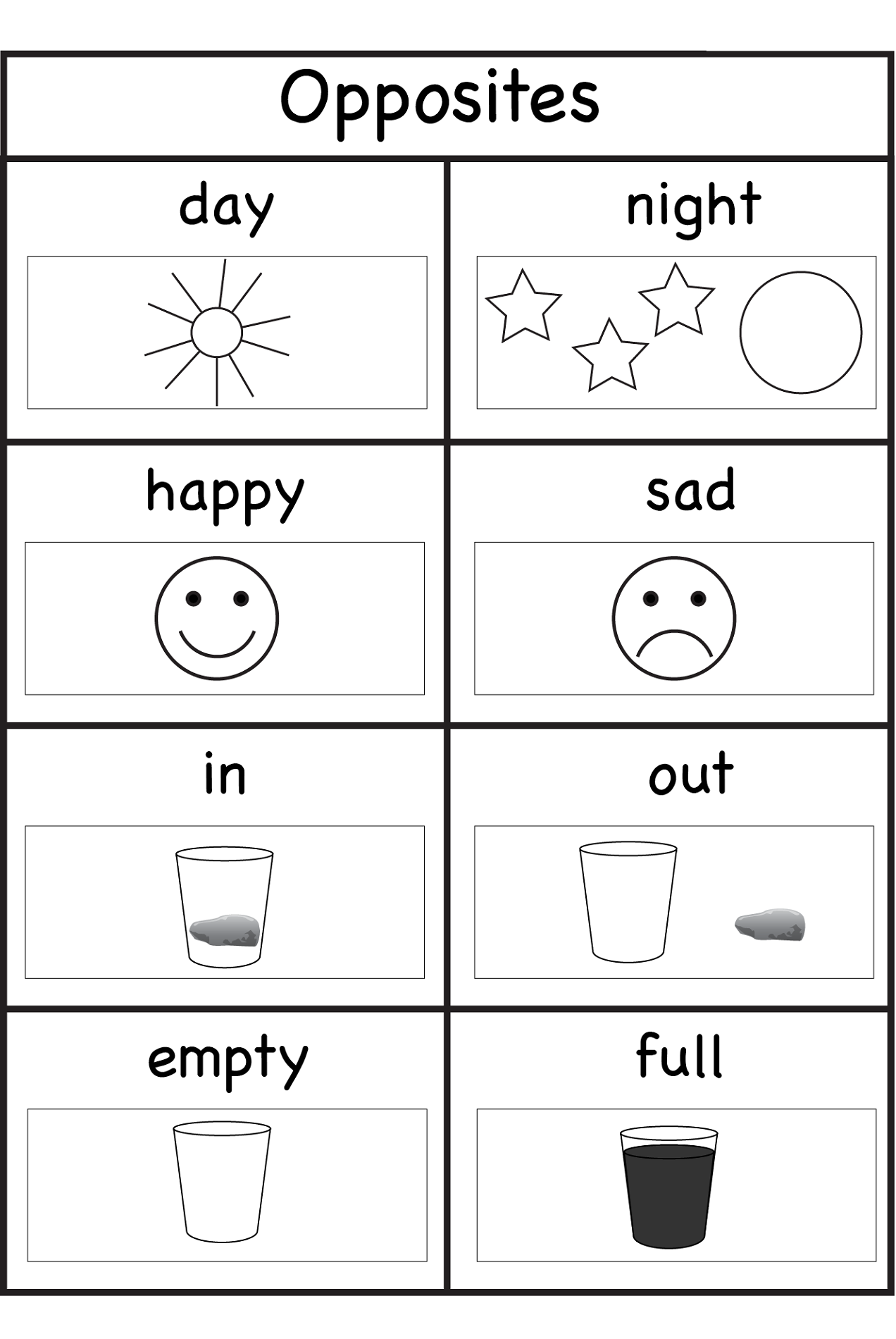 Printable Worksheets For 5 Year Olds
