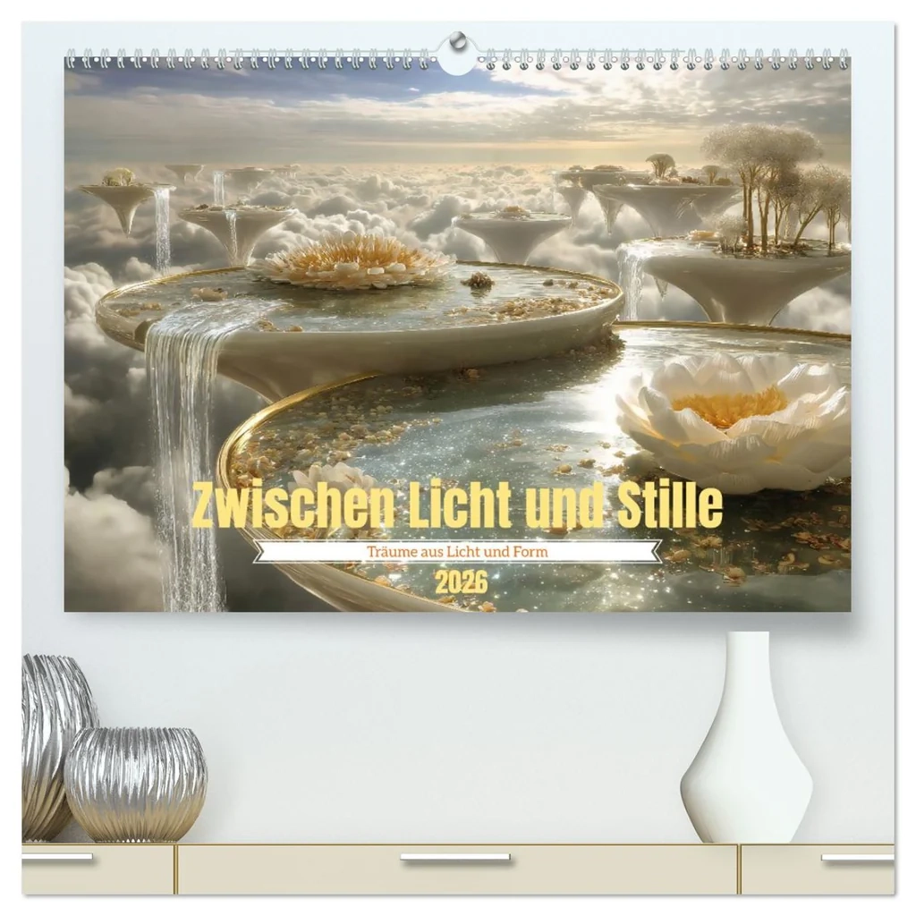 zwischen licht und stille tr ume aus licht und form calvendo premium wandkalender 2026